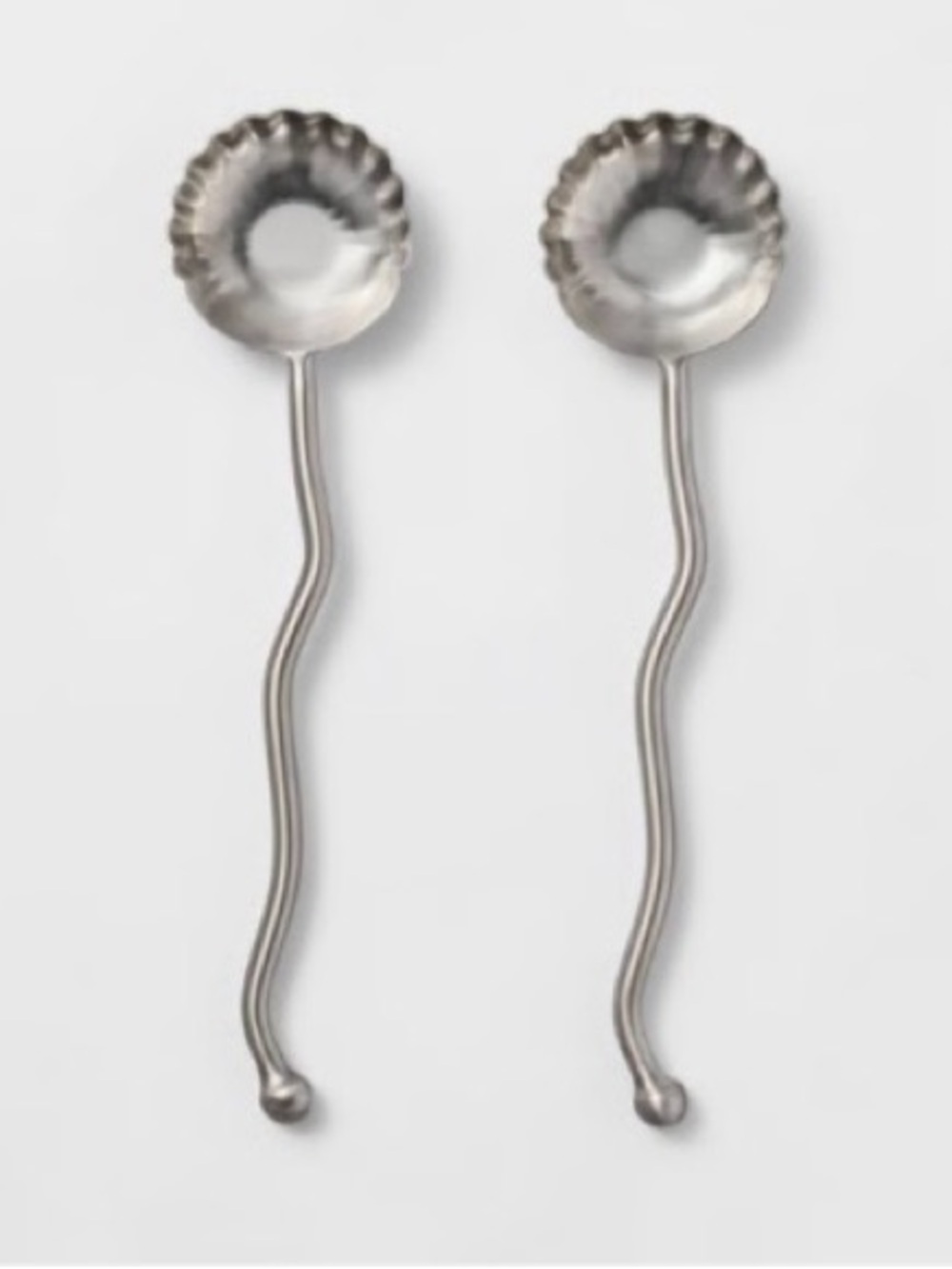 STUDIO MCGEE NWT 2pc Metal Serving Spoons